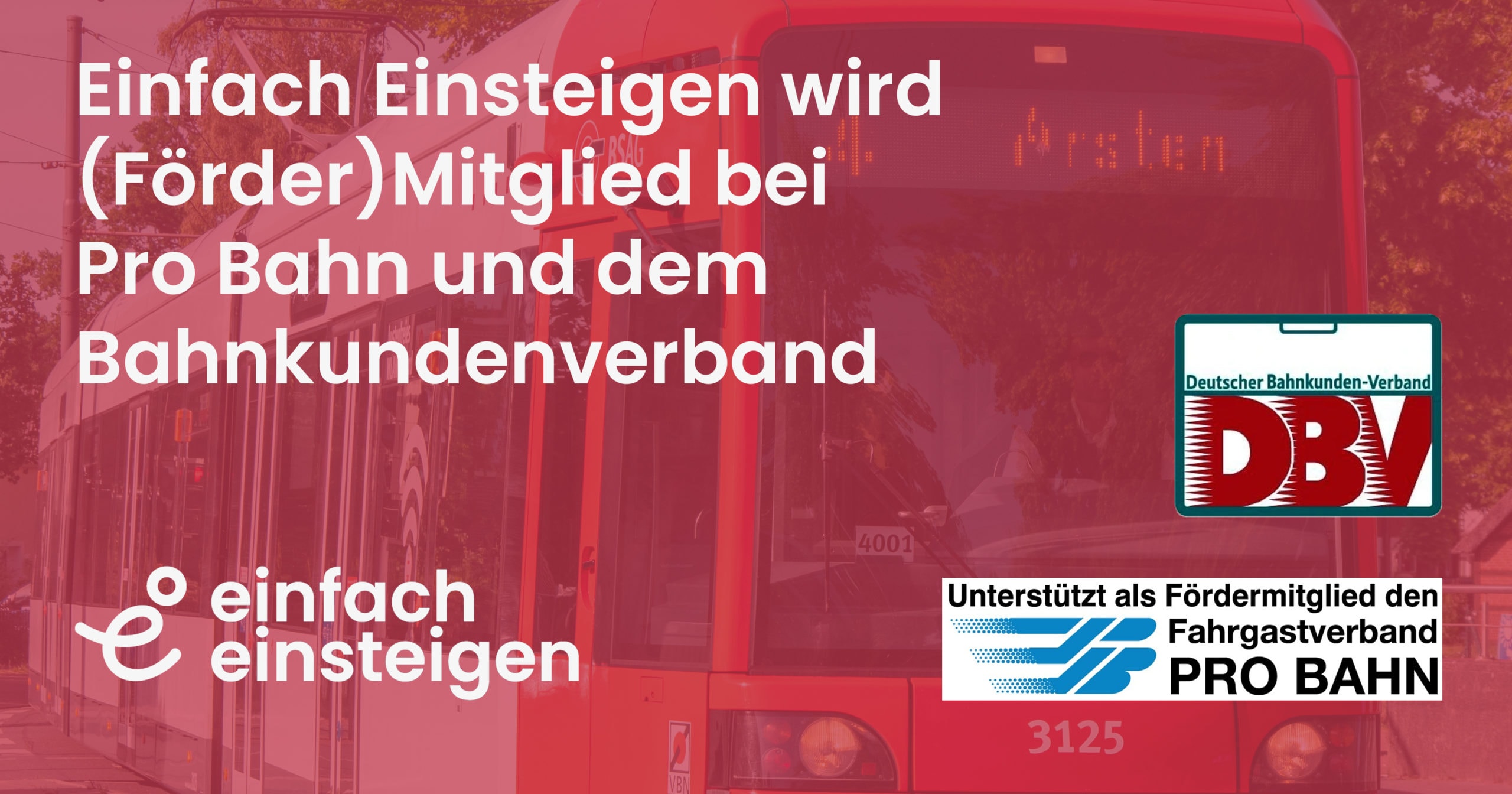 Coverbild zur Mitgliedschaft bei Pro Bahn und dem Bahnkundenverband